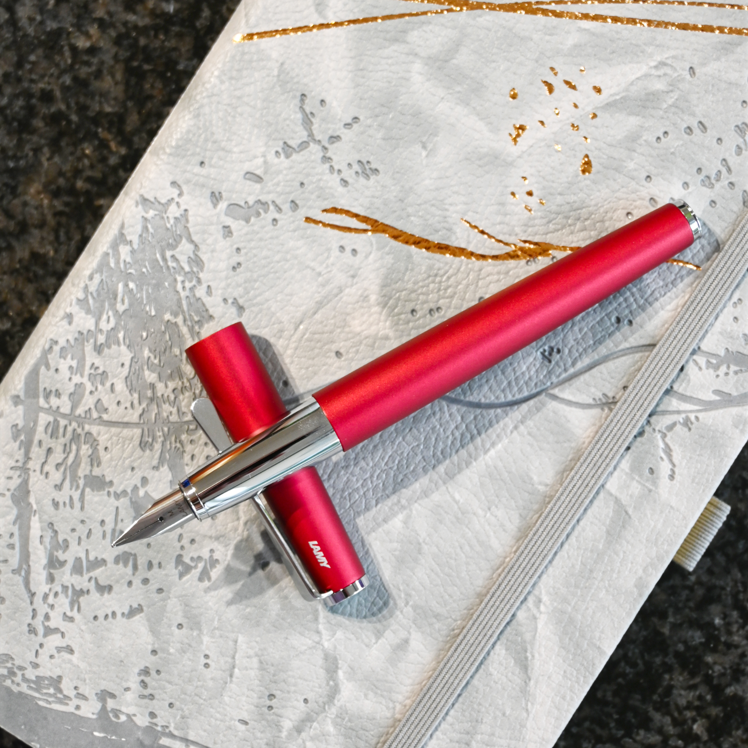 LAMY Studio Royal Red Matt Fountain Pen 2024 Special Edition